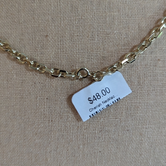 Cherish Gold Link Necklace - Picture 7 of 7
